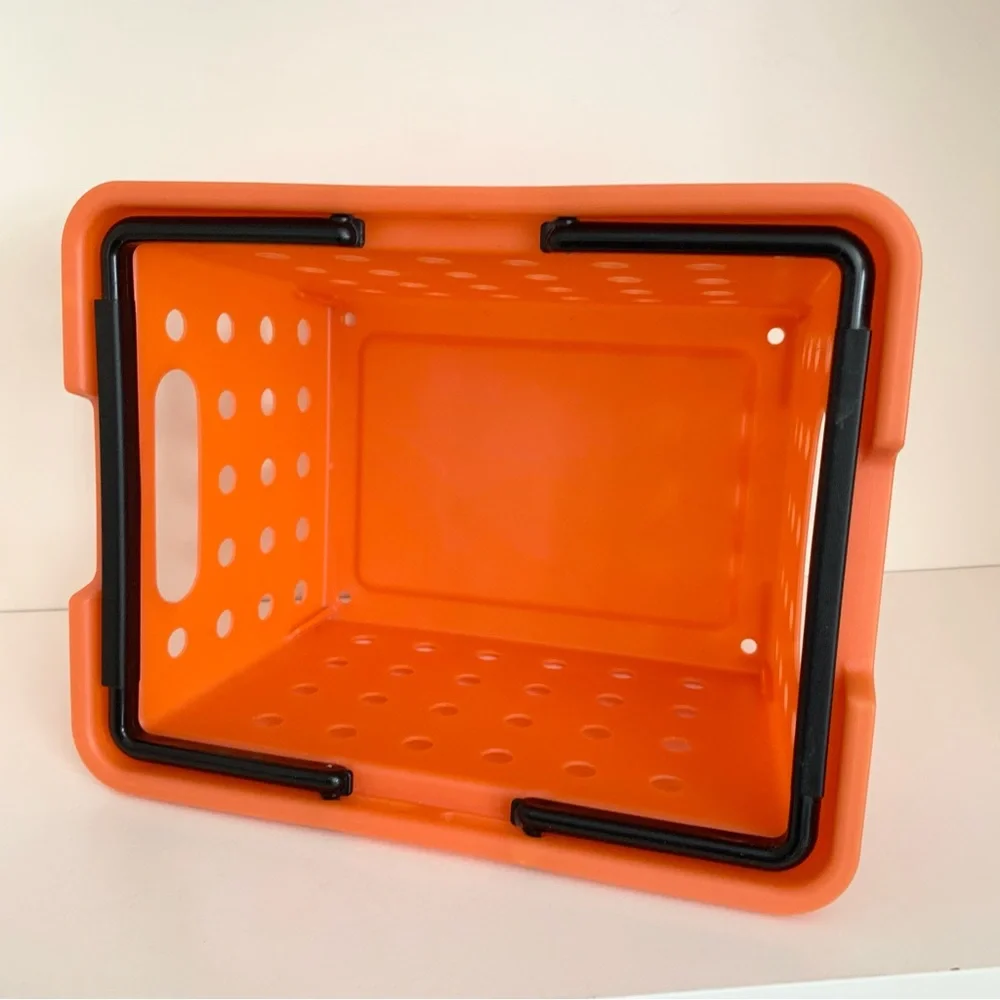 New vintage Orange bucket made in USA
